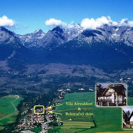 Vila Altwaldorf B&B Vysoke Tatry Stara Lesna Luaran gambar
