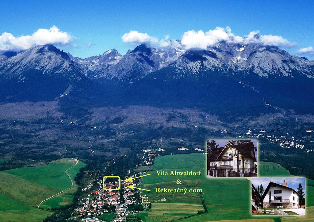 Vila Altwaldorf B&B Vysoke Tatry Stara Lesna Luaran gambar